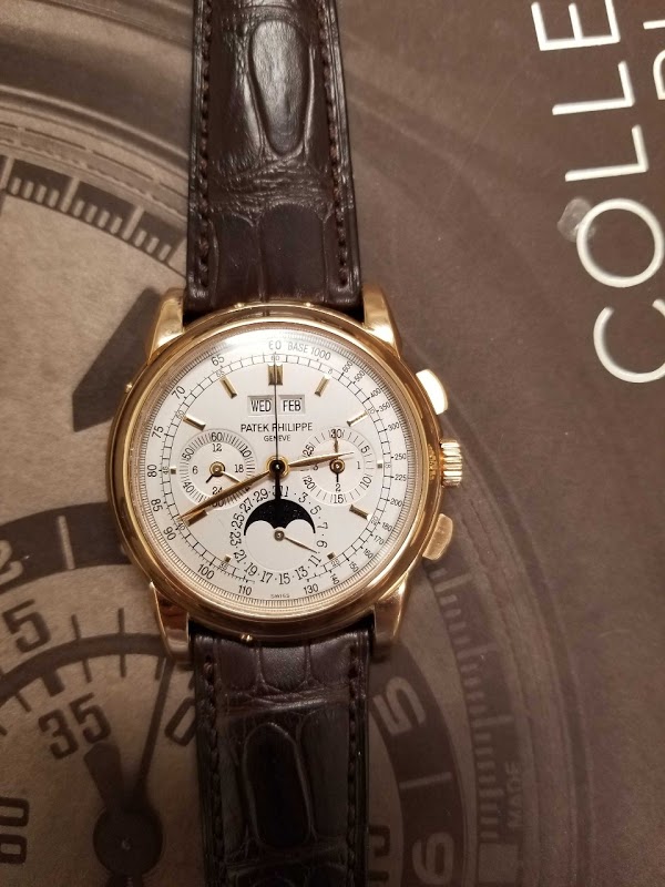 Patek Philippe watch listing