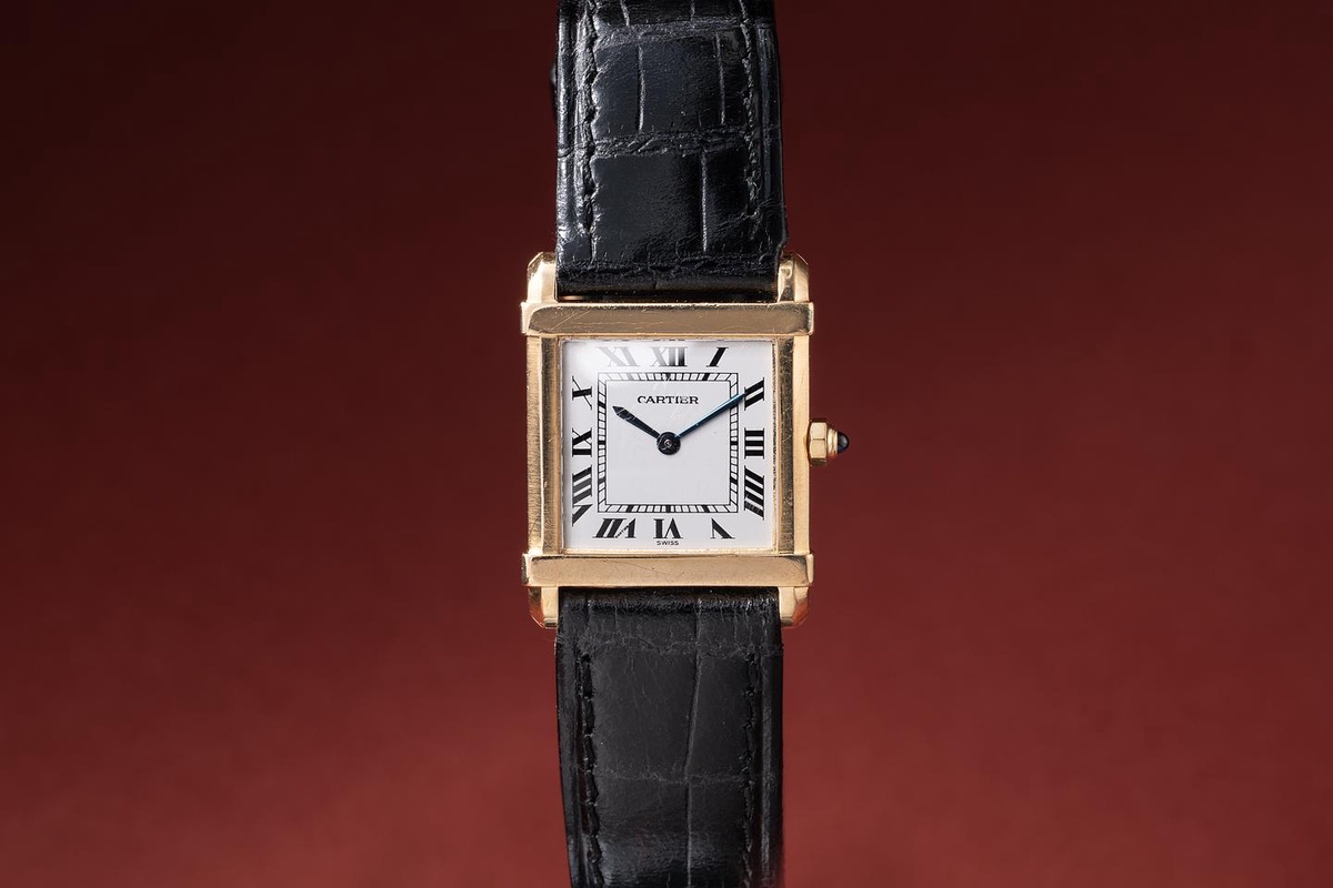 Cartier watch listing