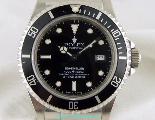 Rolex watch listing