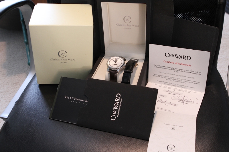 Christopher Ward watch listing