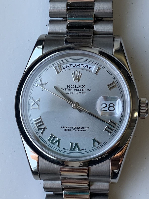Rolex watch listing