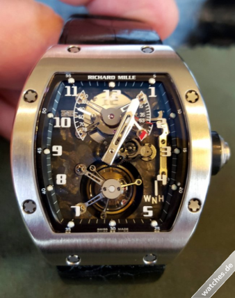 Richard Mille watch listing