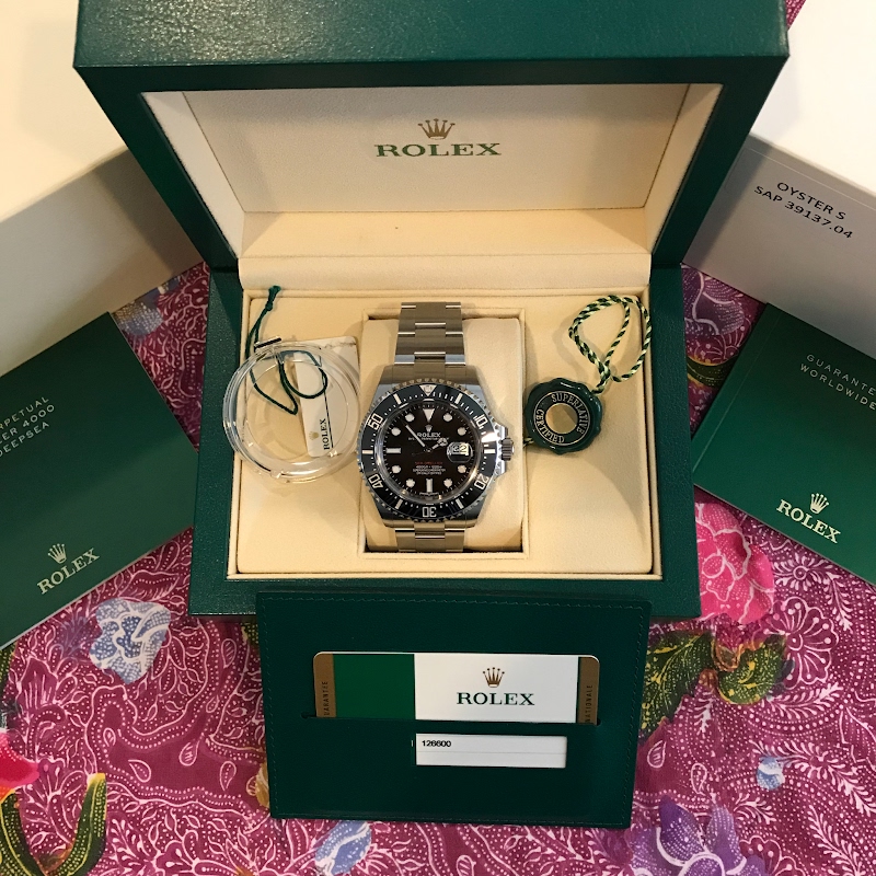 Rolex watch listing