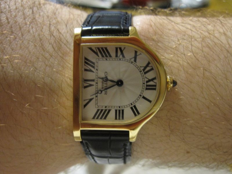 Cartier watch listing