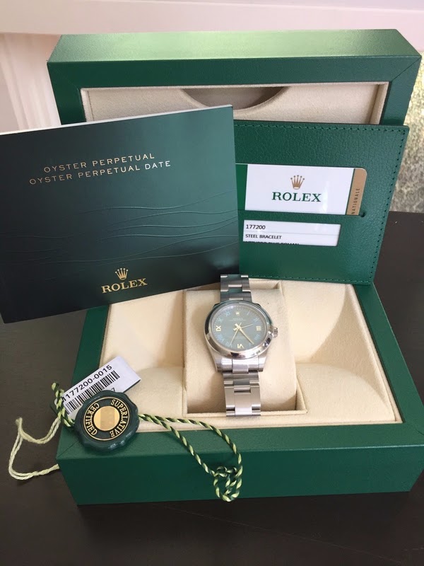Rolex watch listing