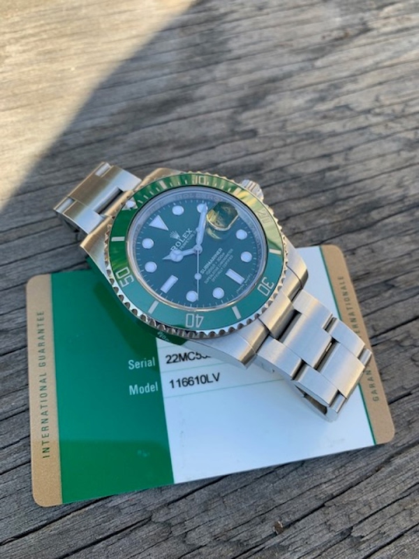 Rolex watch listing