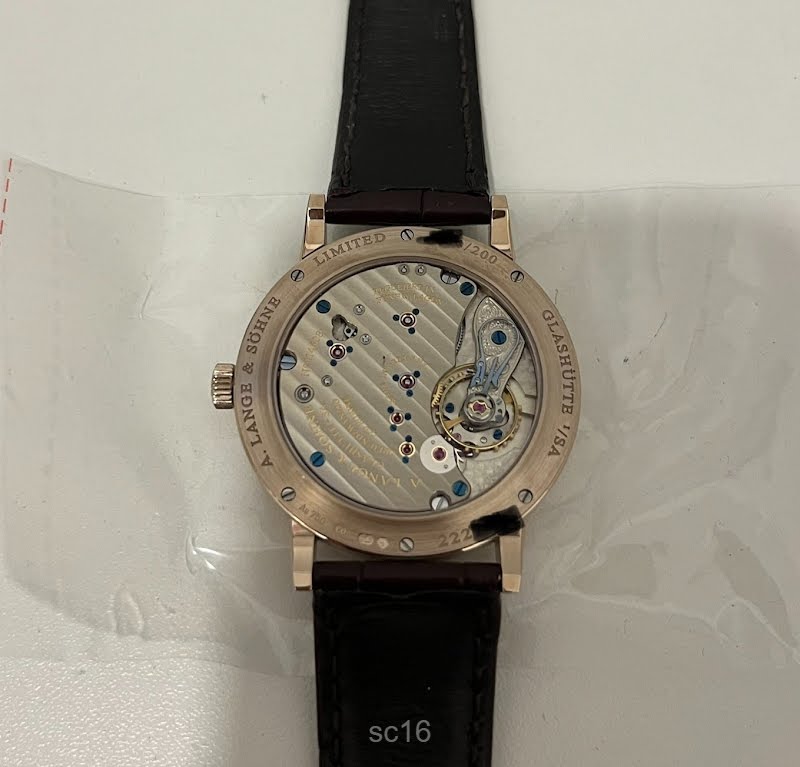 A. Lange and Söhne watch listing