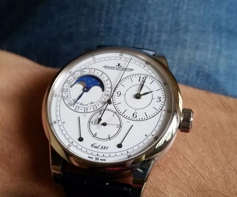 Jaeger LeCoultre watch listing