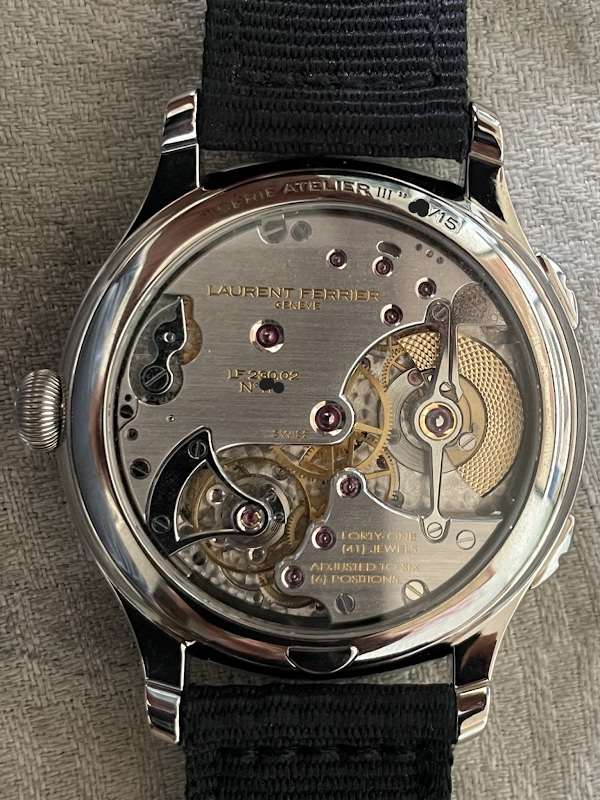 Laurent Ferrier watch listing