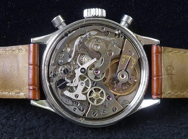 Valjoux 222 mainplate watch listing