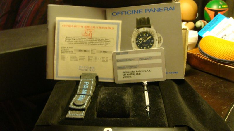 Panerai watch listing