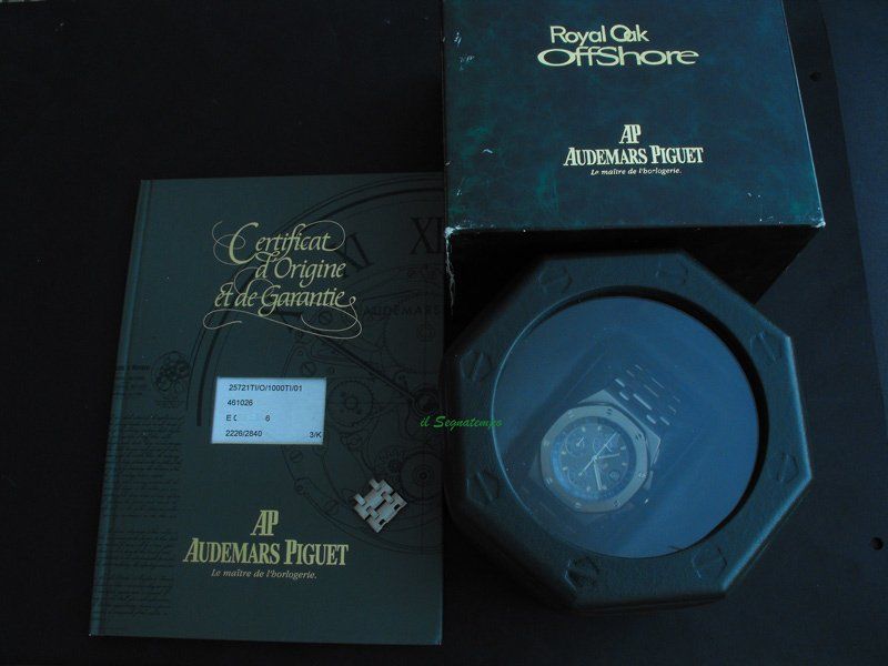 Audemars Piguet watch listing