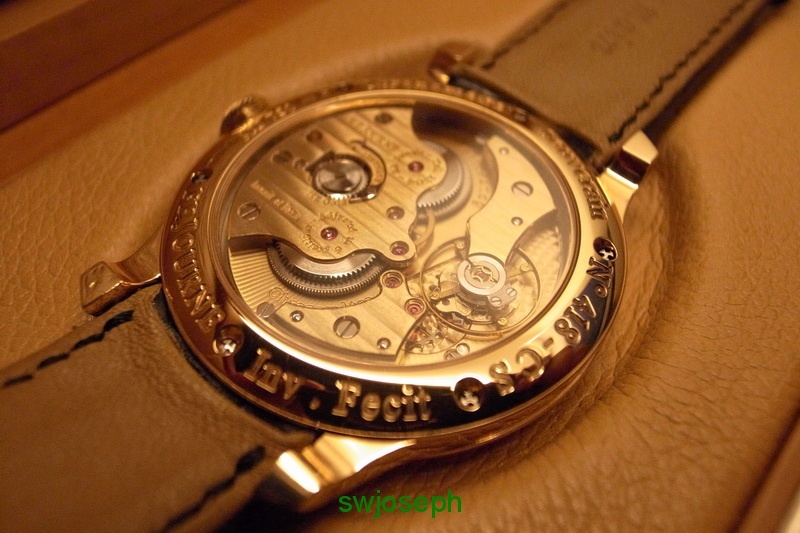F.P. Journe watch listing