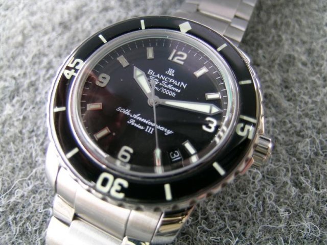 Blancpain watch listing