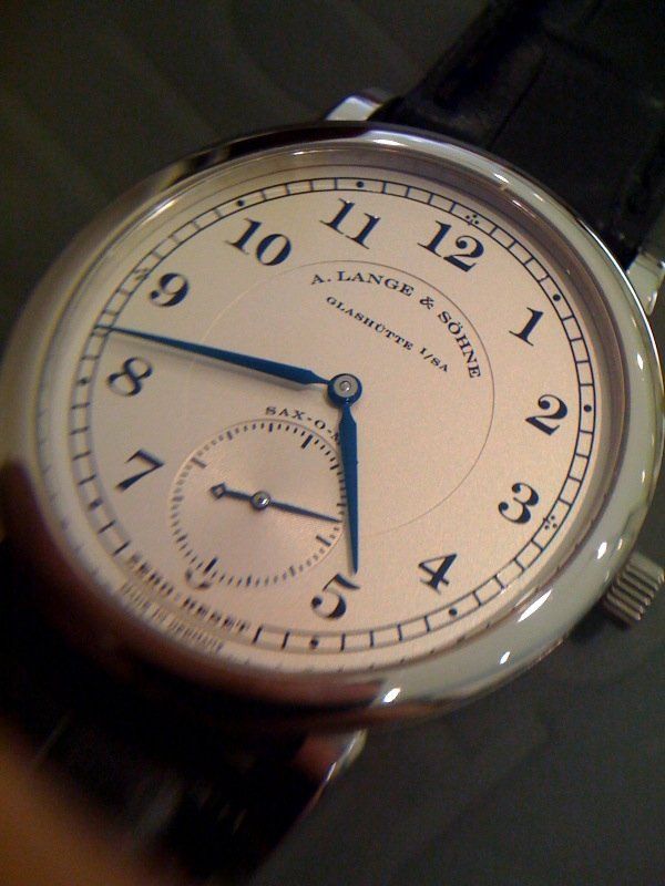 A. Lange and Söhne watch listing