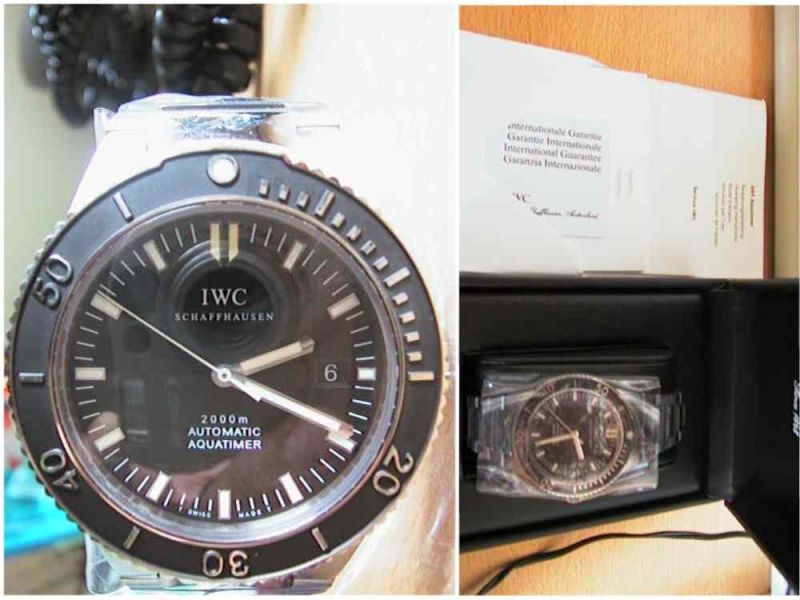 IWC watch listing