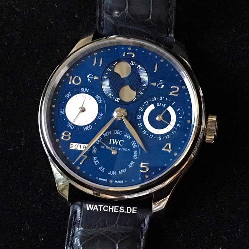 IWC watch listing