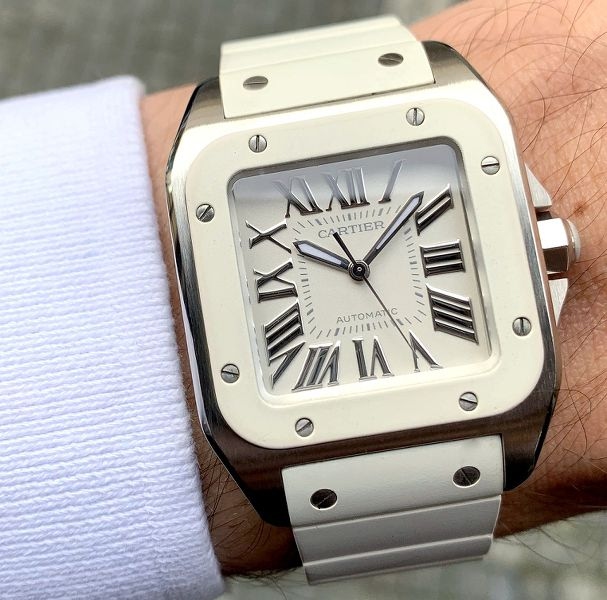 Cartier watch listing
