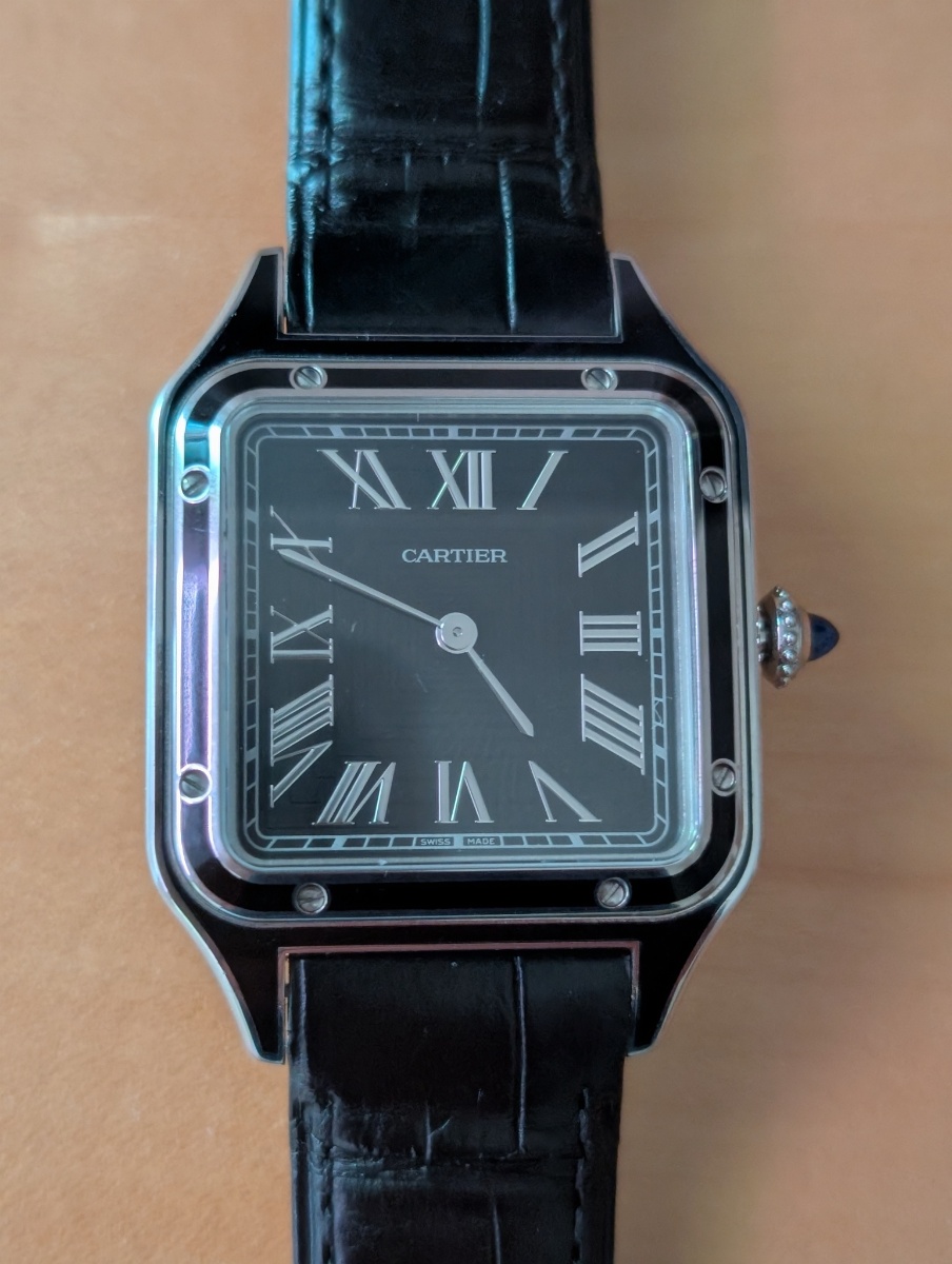 Cartier watch listing