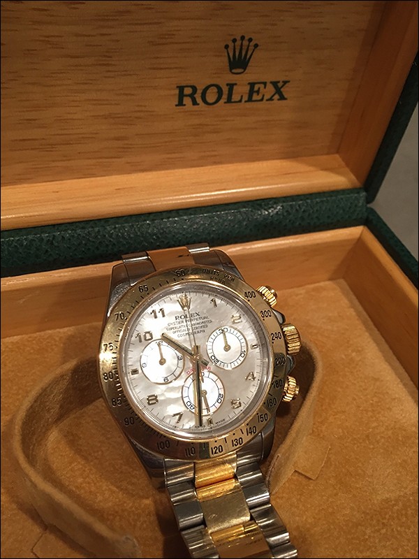 Rolex watch listing