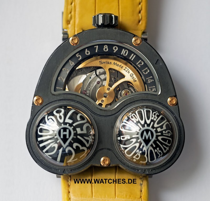 MB&F watch listing
