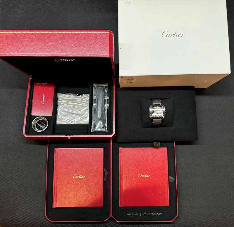 Cartier watch listing