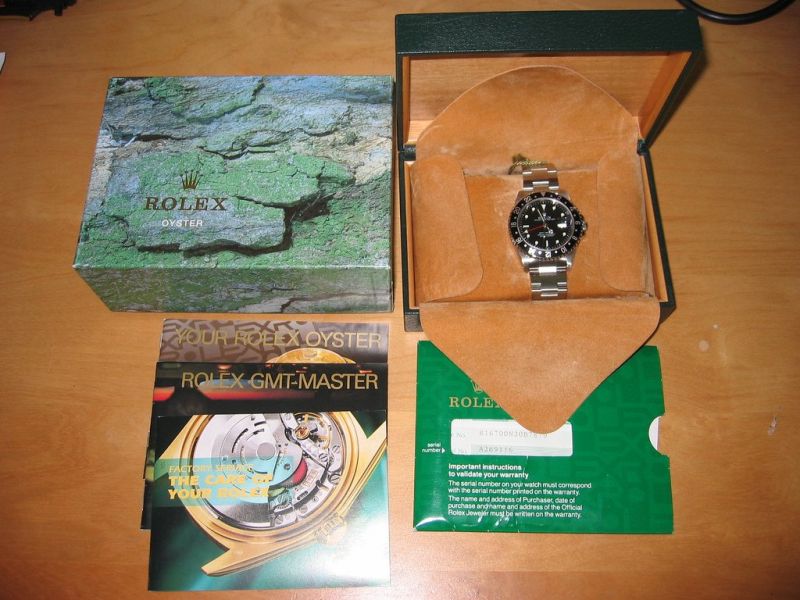Rolex watch listing