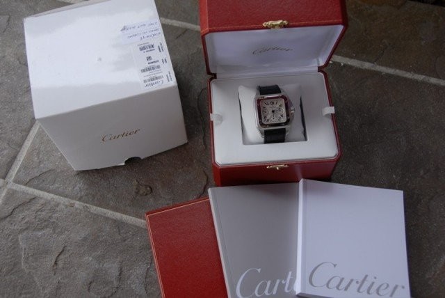 Cartier watch listing