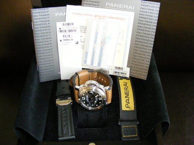 Panerai watch listing