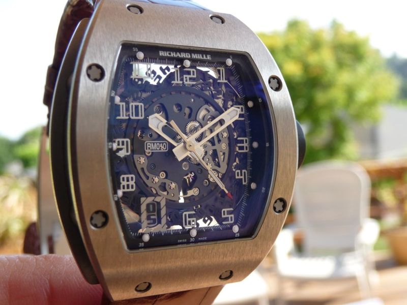 Richard Mille watch listing
