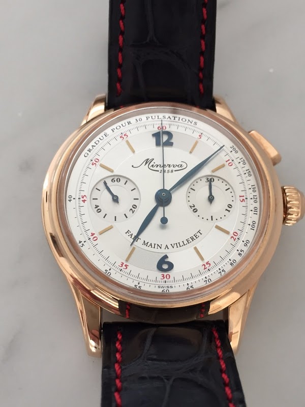 Minerva watch listing