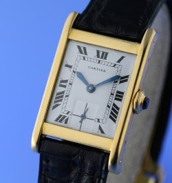 Cartier watch listing