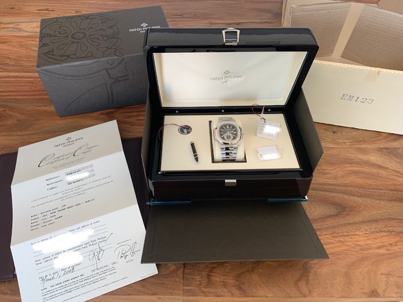 Patek Philippe watch listing