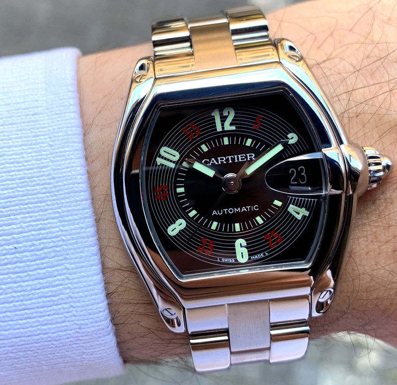 Cartier watch listing