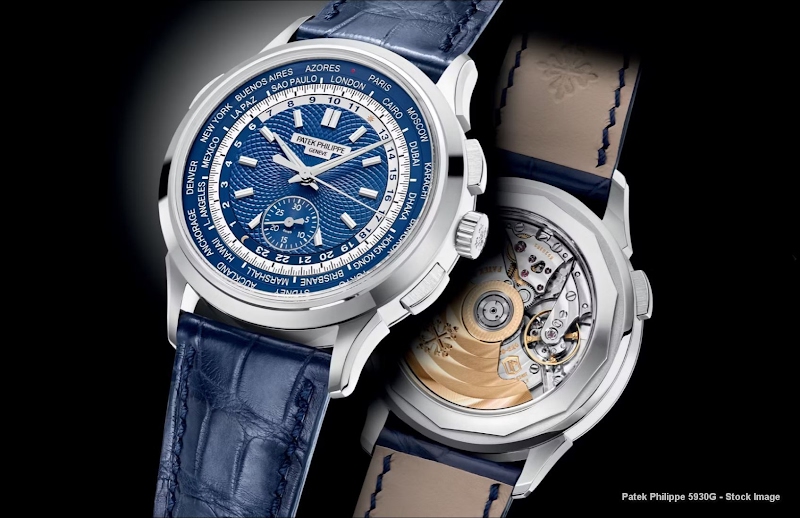 Patek Philippe watch listing
