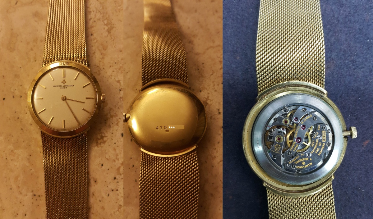 Vacheron Constantin watch listing