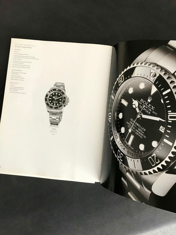 Rolex watch listing