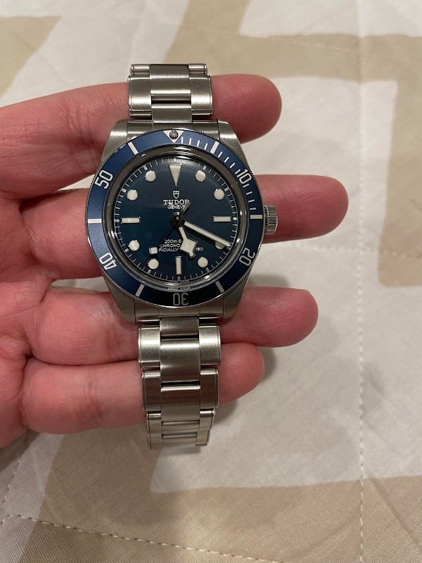 Tudor watch listing