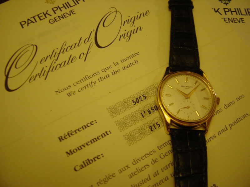 Patek Philippe watch listing