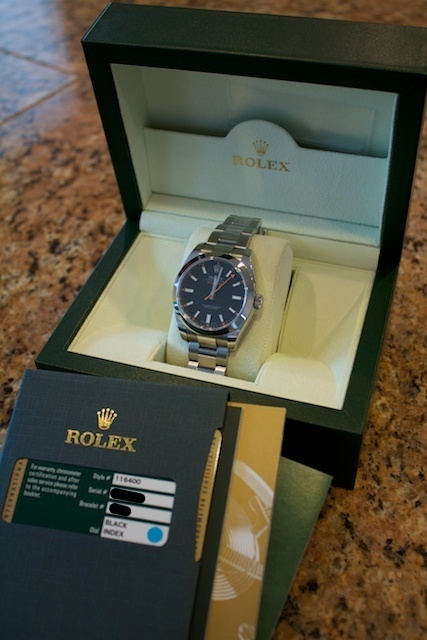 Rolex watch listing