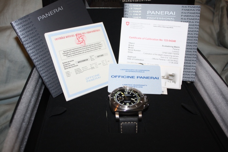 Panerai watch listing