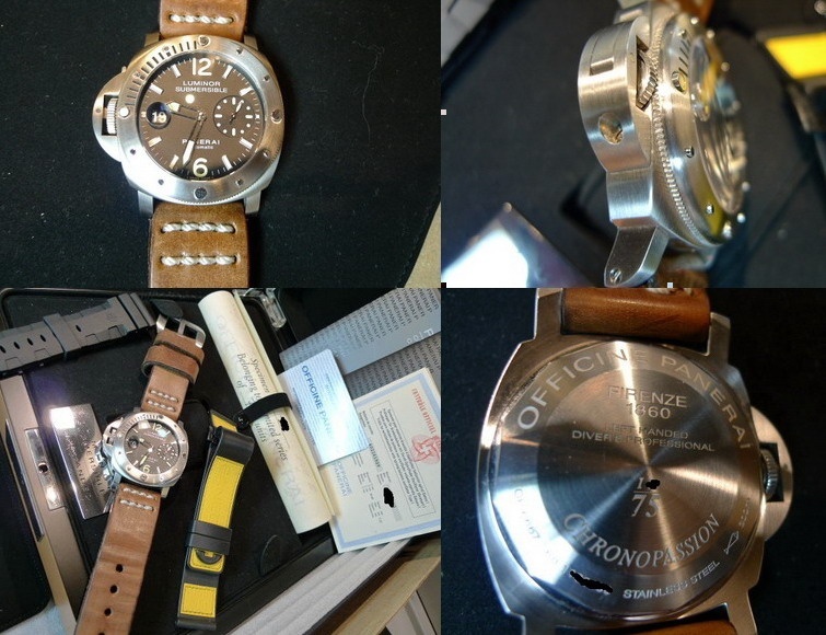 Panerai watch listing