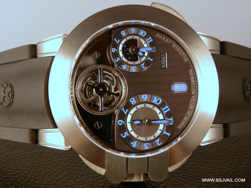 Harry Winston watch listing