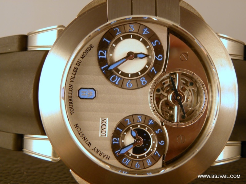 Harry Winston watch listing