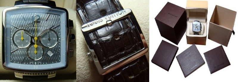 LOUIS VUITTON watch listing