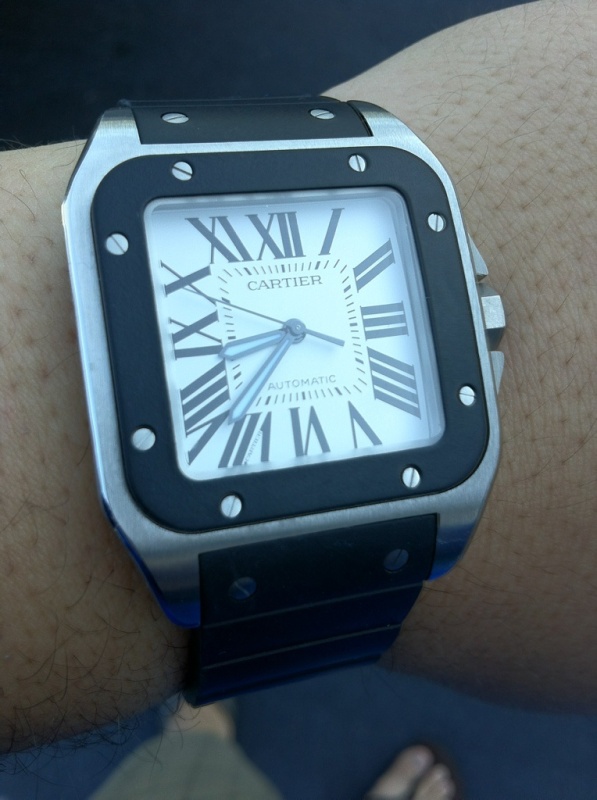 Cartier watch listing