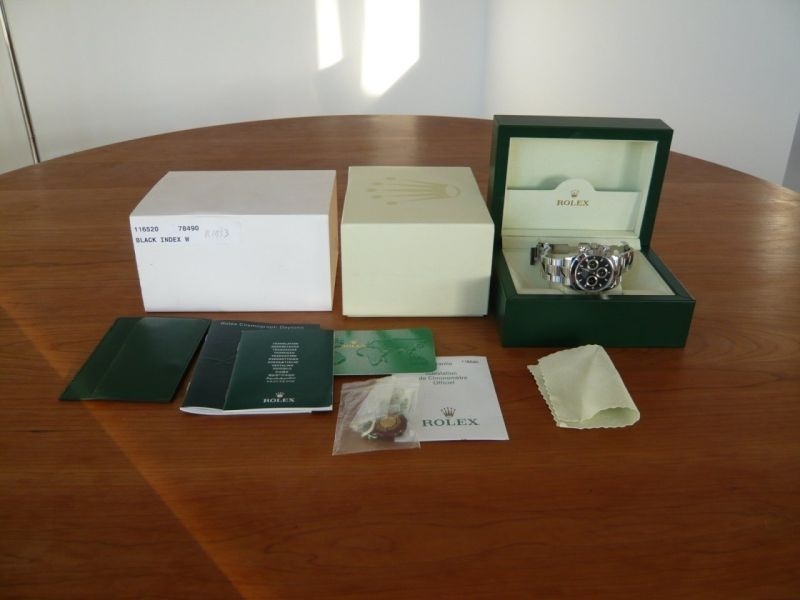Rolex watch listing