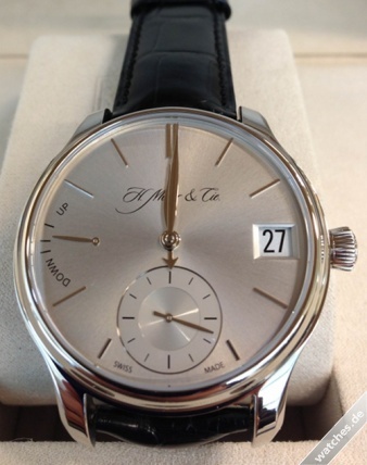 H. Moser watch listing