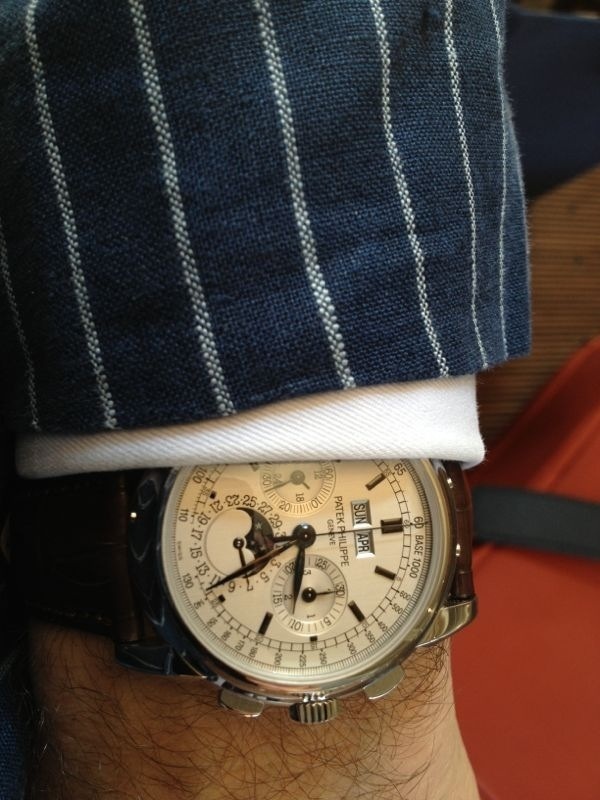 Patek Philippe watch listing