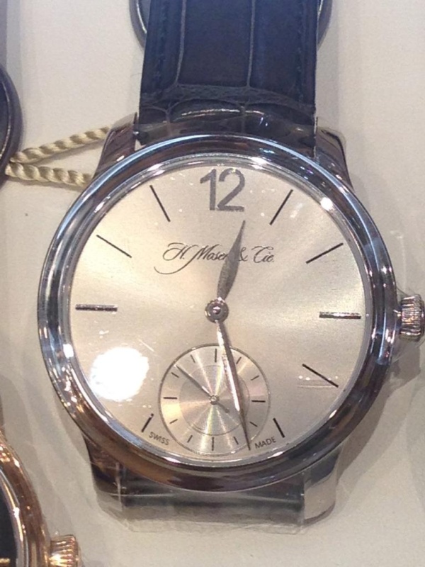 H. Moser watch listing